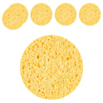 VITAHALO 深層潔顏海綿  黃色  6個