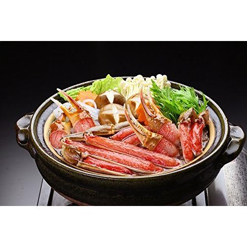 肩肉なし 超特大＆超極太サイズ 限定 カット 生 ズワイガニ 1kg（総重量1.3kg）約4人前 かに刺し カニ鍋 かにしゃ