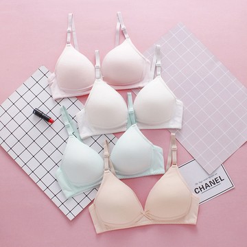 🔥隔日到貨 女童內衣學生內衣發育期內衣純棉無鋼圈內衣少女內衣