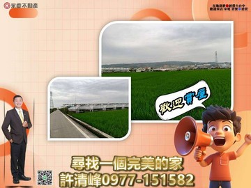 台中大肚溪洲段1478坪特定農業區農牧用地｜台中市大肚區溪洲段