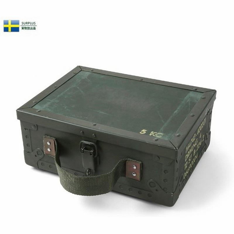 実物 Used スウェーデン軍 アミニッション ウッドボックス 弾薬箱 アーモボックス アンモボックス ミリタリー家具 収納ボックス インテリア グッズ 雑貨 Sx 通販 Lineポイント最大0 5 Get Lineショッピング