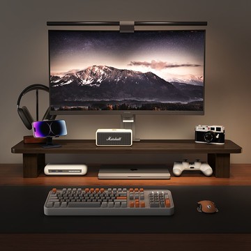 電腦支架 增高架 桌面收納架 電腦增高架顯示器抬高支架筆記本底座顯示屏收納架辦公桌面置物架