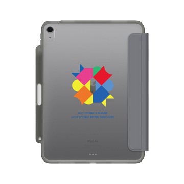11 吋 iPad Air (M2) iPad Case 極致灰 - PRIDE 2024: Love in All Forms - 我很美，送朵花給自己吧