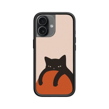 iPhone 17 Mod NX -邊框背蓋組合 (相機按鈕) 黑 - ilovedoodle (Lim Heng Swee) - The Sun and Cat - 太陽與貓