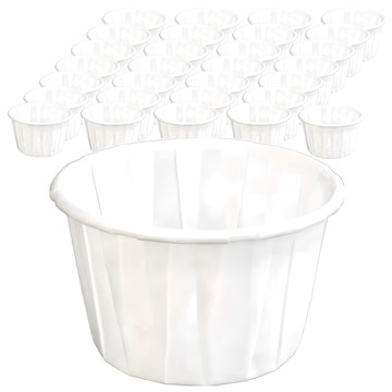 毅典 蛋糕烘焙杯600入-白(43mm*27mm) 一次性蛋糕紙杯  1罐
