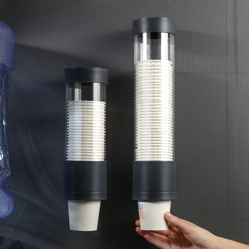 取杯器紙杯架一次性杯子架免打孔壁掛式杯子架飲水機水杯架家用