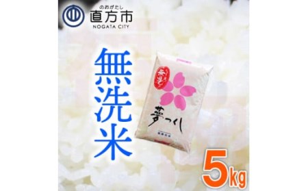 福岡県産 夢つくし 無洗米 5kg お米 ご飯 米