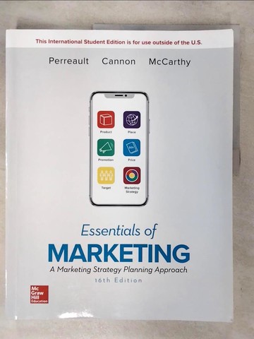 【書寶二手書T1／大學商學_FN2】Essentials of Marketing_PERREAULT, Edmund Jerome McCarthy, Joseph P. Cannon