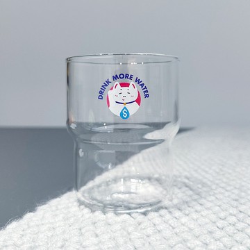 Drink More Water 玻璃杯