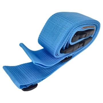 十字束帶二合一 藍色 PP織帶 POM卡扣  230 x 200 x 5cm