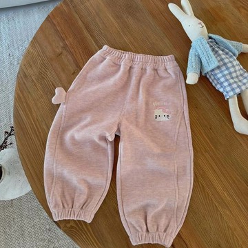 🌸RY🌸 兒童長褲 女童長褲 兒童春秋裝 女童卫裤新款韩版2026儿童秋季时尚休闲裤宽松洋气长裤宝宝裤子潮