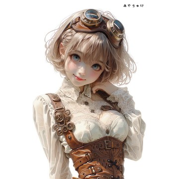 【5 月新款 5】07-124-0182 人物貼紙 蒸汽龐克風格