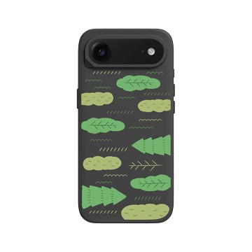 iPhone Air SolidX 黑 - 花花草草 / Flowers & Plants - 曠野