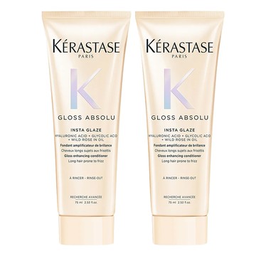 KERASTASE 巴黎卡詩 釉光香頌玫瑰護髮乳 75mlX2入組