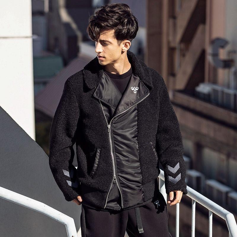 Hummel ヒュンメル ボア 切り替え ライダース ジャケット メンズ アウター かっこいい スポーツ ブランド 通販 Lineポイント最大0 5 Get Lineショッピング