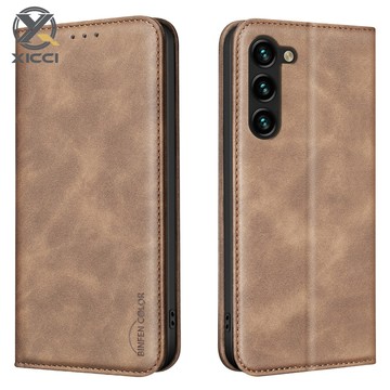 SAMSUNG XICCI RFID 屏蔽皮革翻蓋適用於三星 Galaxy A57 A37 A27 A17 A07 A5