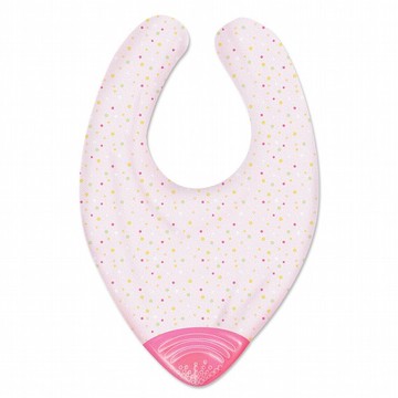 2合1棉織圍兜固齒器