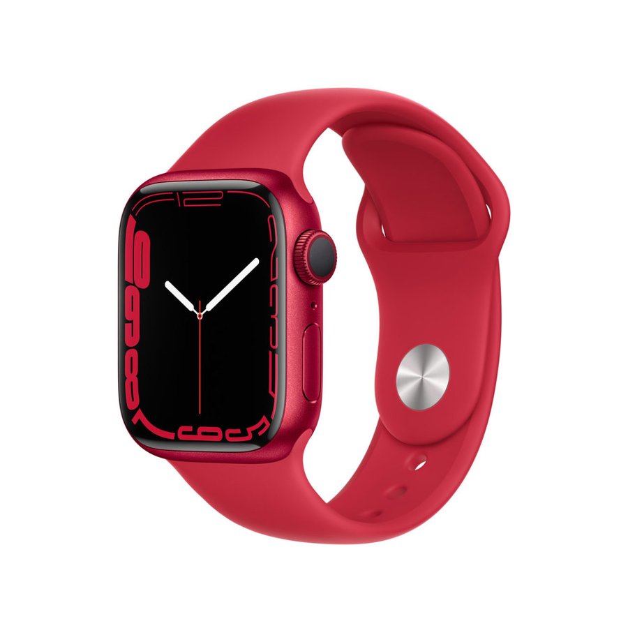 Apple Watch Series 7 GPS 41mm アルミニウムケース スポーツバンド 