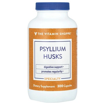 The Vitamin Shoppe, 車前子殼，300 粒膠囊（每粒膠囊 720 毫克）