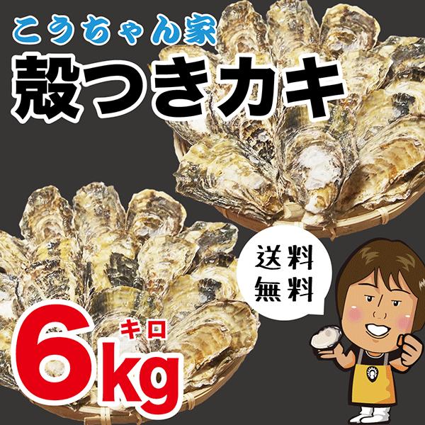 殻付牡蠣６kg　坂越産