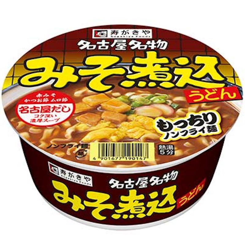 寿がきや カップみそ煮込みうどん×12個