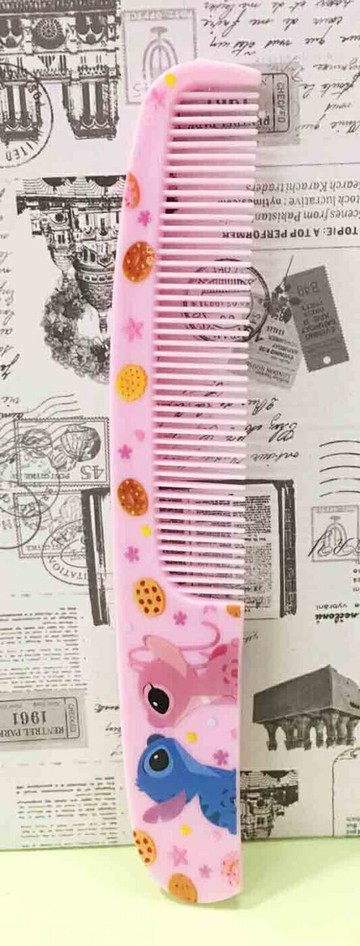 【震撼精品百貨】Stitch 星際寶貝史迪奇 梳子-粉*21366 震撼日式精品百貨