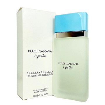 D&G Light Blue 淺藍女性淡香水 100ml-Tester包裝