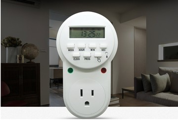 ★快速出貨★附發票~美標定時插座 110V 15A美規智能家居開關 家用美國臺灣定時器