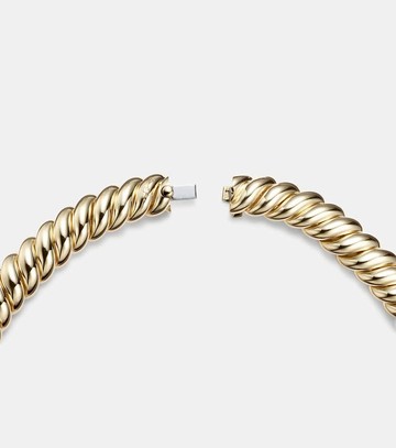 David Yurman Sculpted Cable 18kt gold necklace