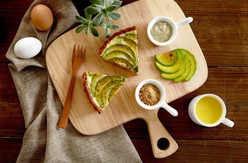 酪梨洛林鹹派 /可生酮 avocado Lorraine Quiche