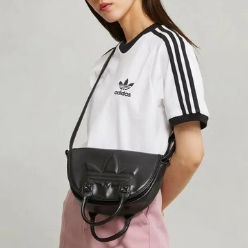 【other more 特選潮流】Adidas Polyurethane Trefoil Satchel Bag 單肩包