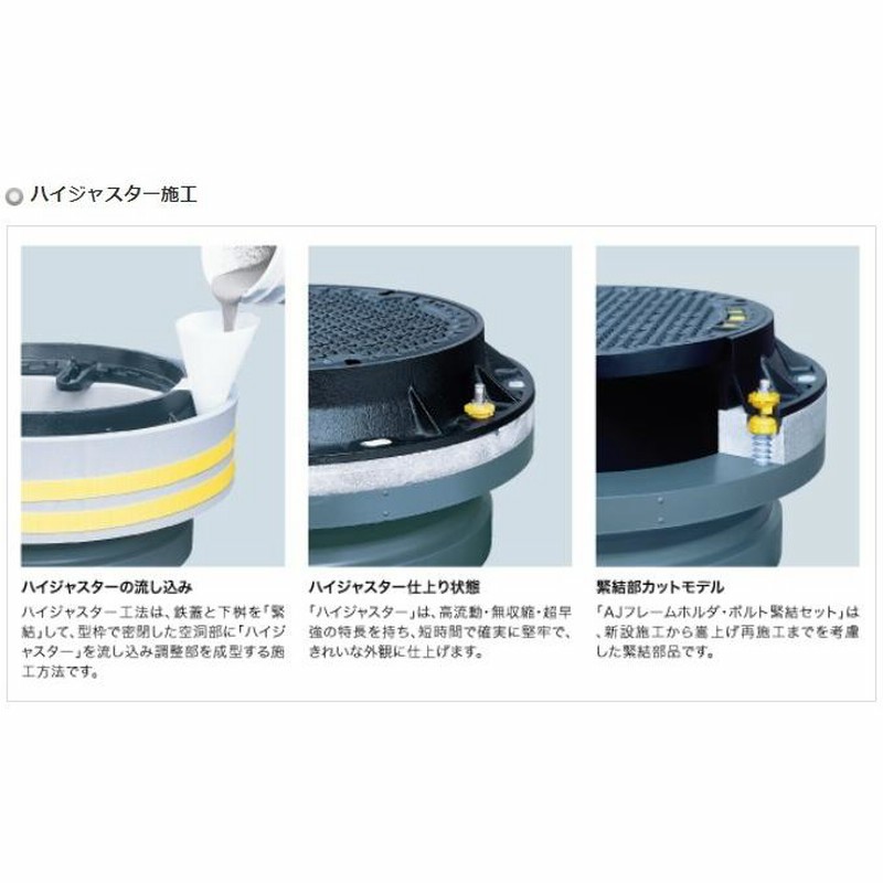 水道 ハイジャスター型枠 法人様限定 日之出水道機器ハイ