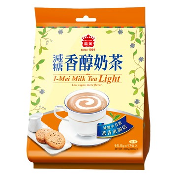 義美 減糖香醇奶茶  16.5g  17包  1袋