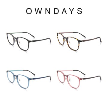OWNDAYS AIR Ultem 高彈輕盈系列光學眼鏡  (AU2091T-1A)