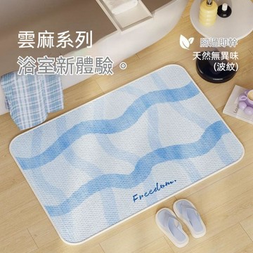 台灣出貨 浴室地墊 除塵地墊 吸水地墊 抗菌地墊 浴室防滑墊 廁所地墊 防滑地墊 浴室腳踏墊 腳墊 軟地墊 浴室止滑墊