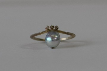 Tiara Pearl Ring1