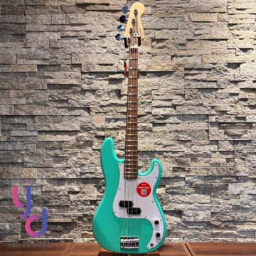 Squier Debut Precision Bass 入門 四弦 電貝斯 Sea Foam Green 綠色