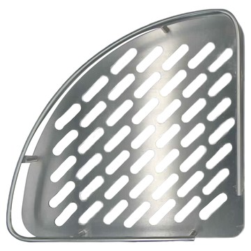 G+居家系列 亮面鋁角落雙層收納架 加厚款 收納架組 + 安裝零件組  28 x 21 x 39cm  C2820  1盒