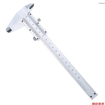 Winn 專業不銹鋼游標卡尺 0-150mm 滑動量規測量工具內外深度步進千分尺測量