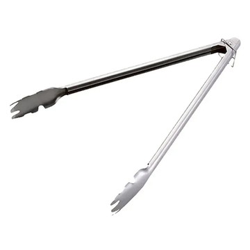 CAPTAIN STAG 鹿牌 不鏽鋼烤肉夾 #UG-3227  銀色  1個