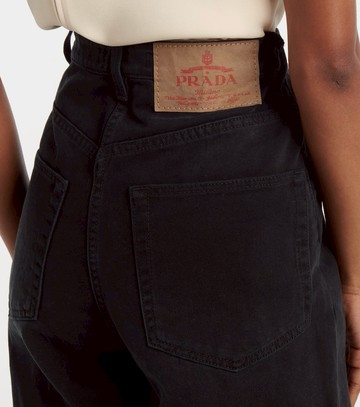 Prada High-rise wide-leg jeans