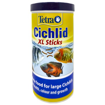 Tetra 德彩慈鯛 XL 條狀飼料 促進健康、增色和生長  1瓶  1L