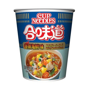 【日清】合味道香辣海鮮味杯麵(24入/箱)
