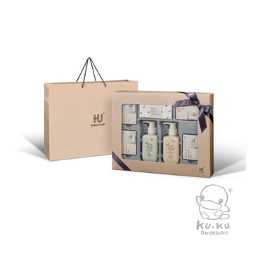 酷咕鴨 KUKU PLUS 舒敏積雪草寶寶沐浴禮盒｜沐浴禮盒｜彌月禮盒【六甲媽咪】