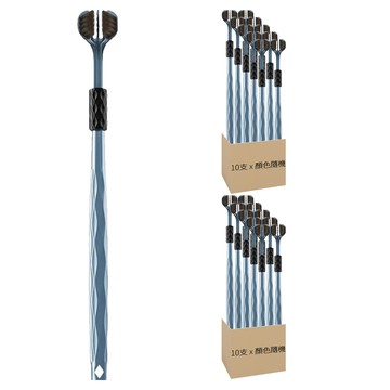 g752三面軟毛牙刷 顏色隨機  10支  2組