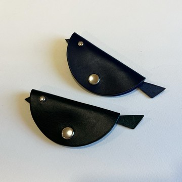 【 質感收納】小飛鳥皮革集線器 /電線收納/捲線器【 一組兩個】