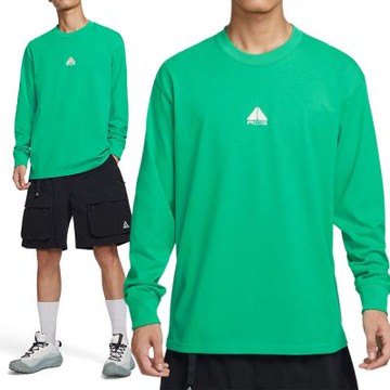Nike As Nrg Acg Ls Lbr Tee Lungs 男款 綠色 寬鬆 快乾 長袖 DR7754-324