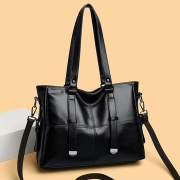 2025夏季新款大容量托特包簡約通勤單肩斜挎手提包跨境熱銷女包