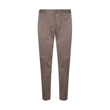 Emporio Armani - Beige Cotton Blend Pants