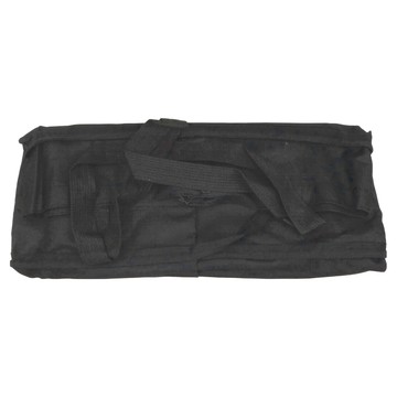 拖輪折疊購物袋 牛津布  1個  黑色